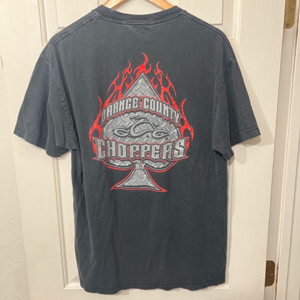 Vintage Orange County Choppers New York biker motorcycle tee